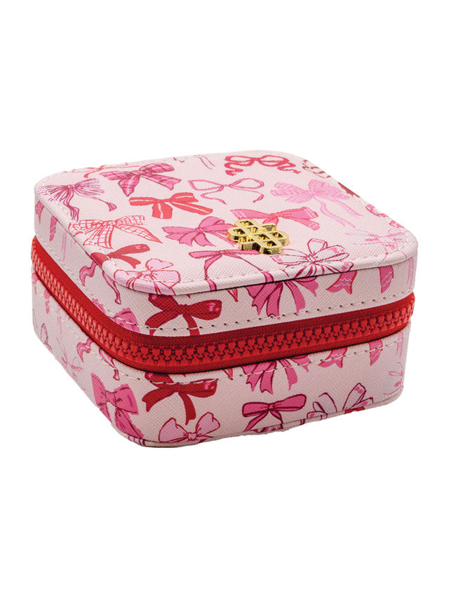 Square Bow Jewelry Case
