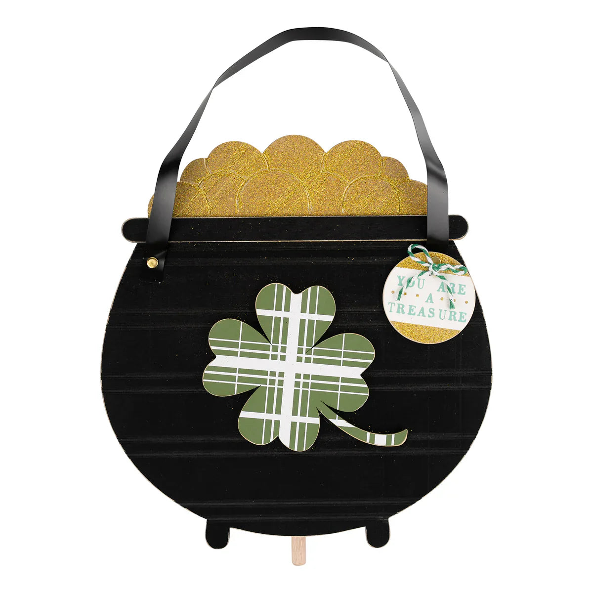 Shamrock Pot Of Gold Topper