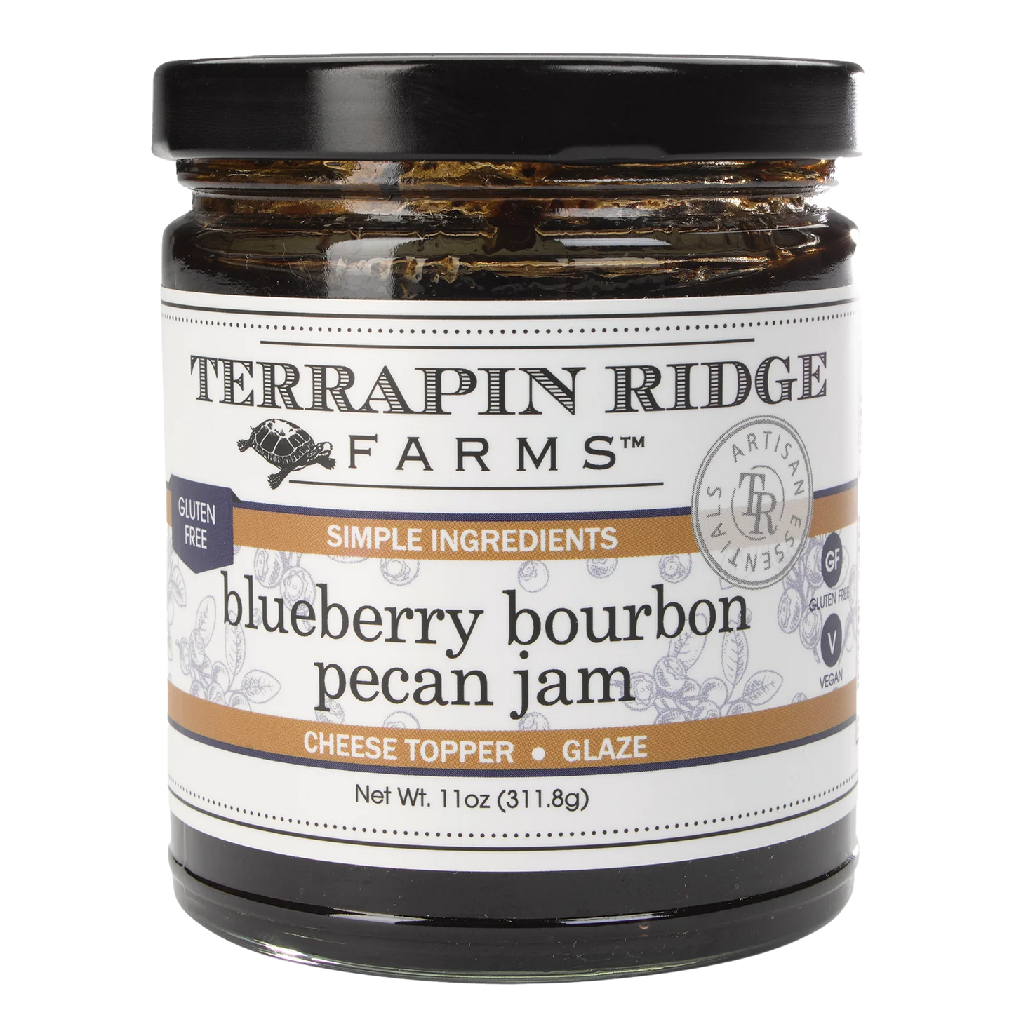 Blueberry Bourbon Pecan Jam
