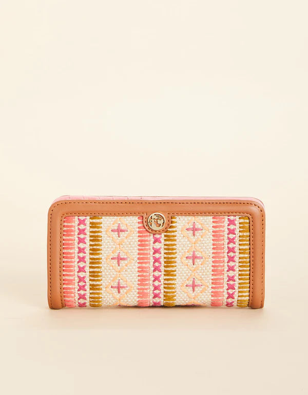 Small Snap Wallet Callawassie Pineapple