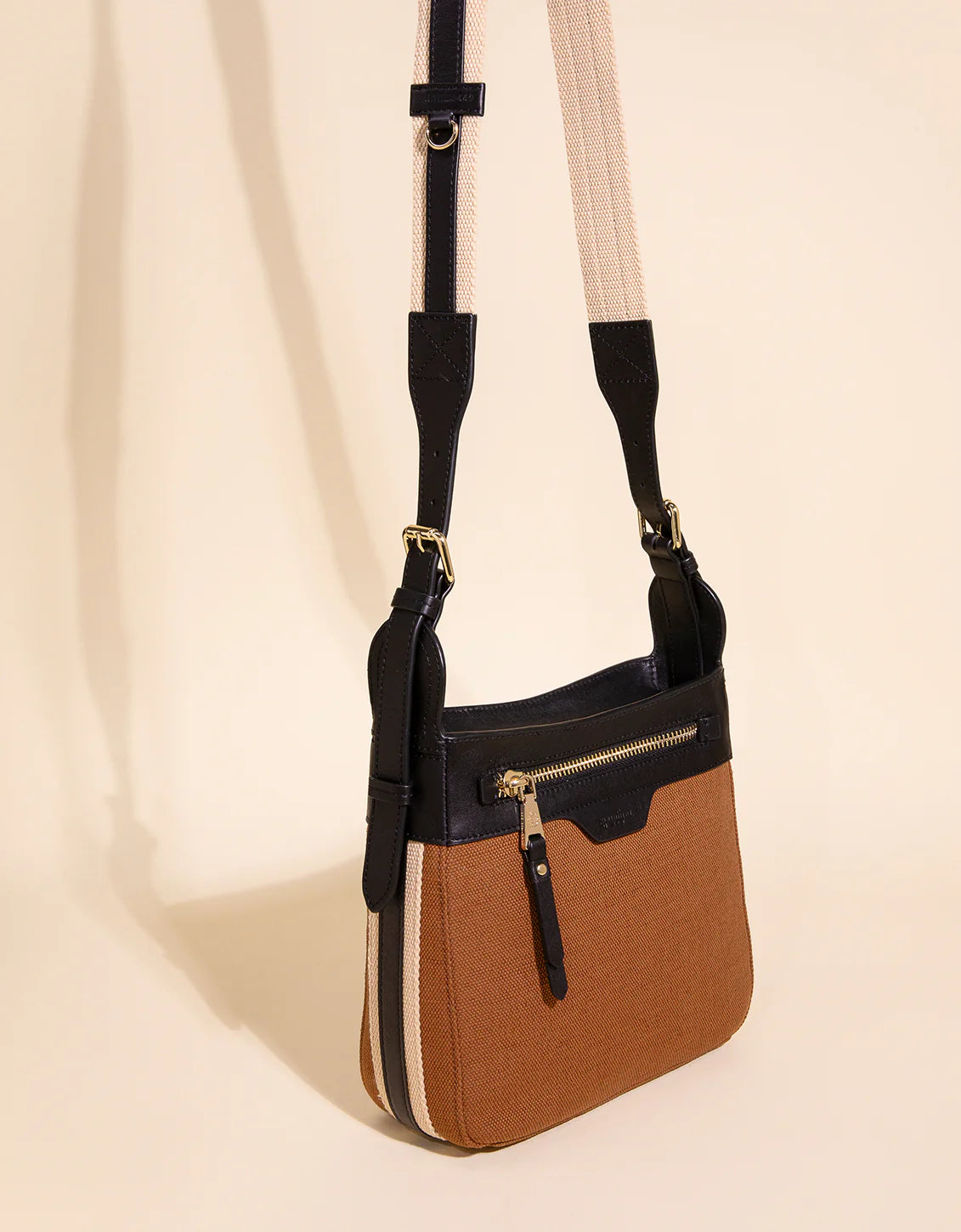 Sable Minka Crossbody Toffee/Black