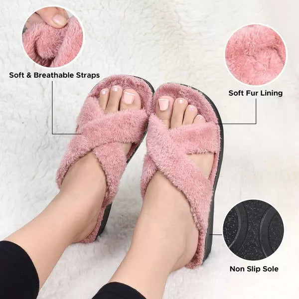 Lola Soft Pink Indoor/Outdoor Slipper