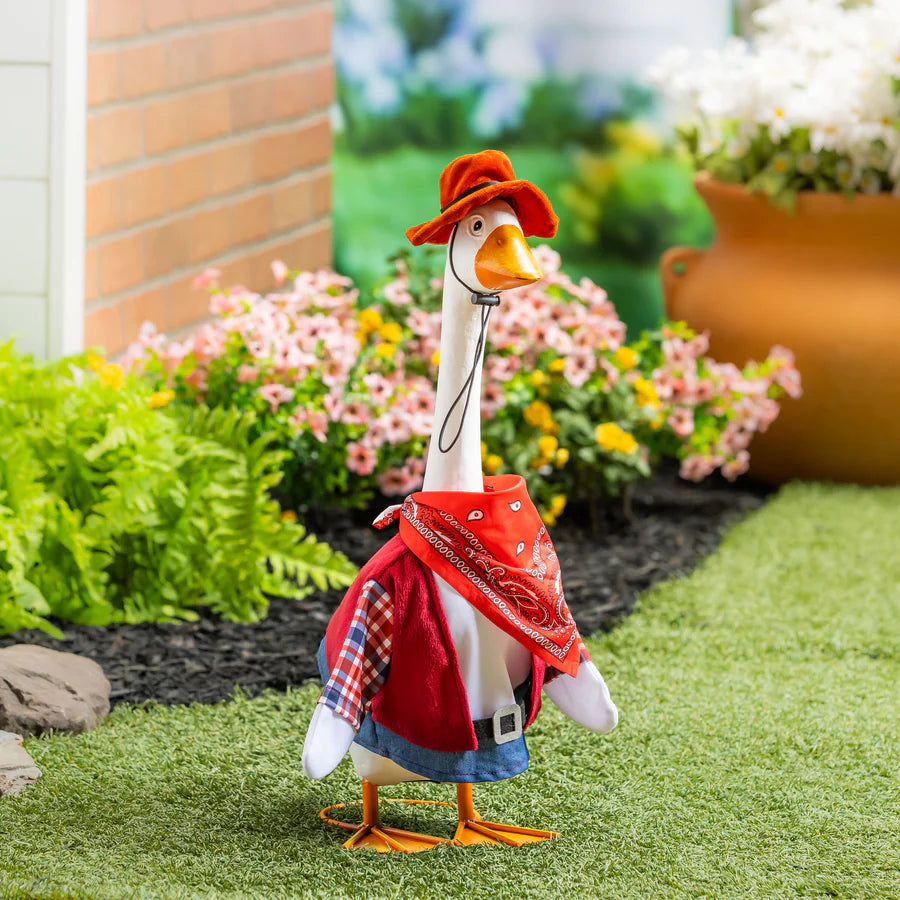Wild West for Giddy the Porch Goose