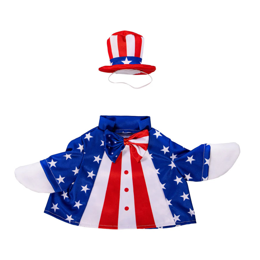 Patriotic Suit for Giddy the Porch Goose