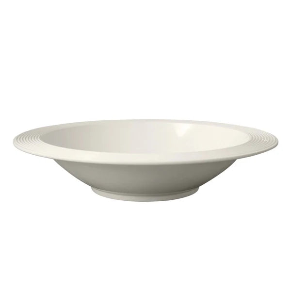 Melamine Shallow Bowl - Pinstripes MEL20