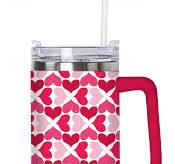 Heart Tumbler Cup with Handle