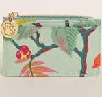 Zip Card Holder Richmond Hill Sea Foam