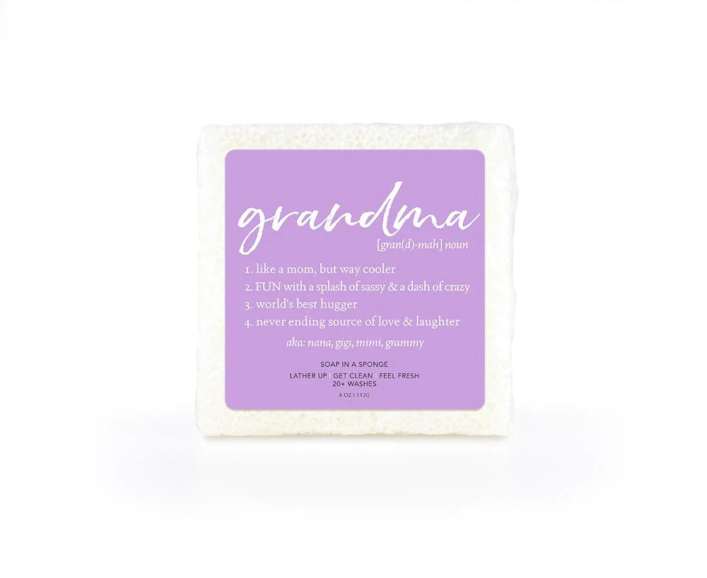 Soap in a Sponge Grandma