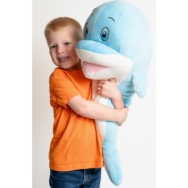 Finn the Dolphin Huggie Pal