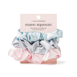 Mane Squeeze Oversized Satin Scrunchies 3 pack