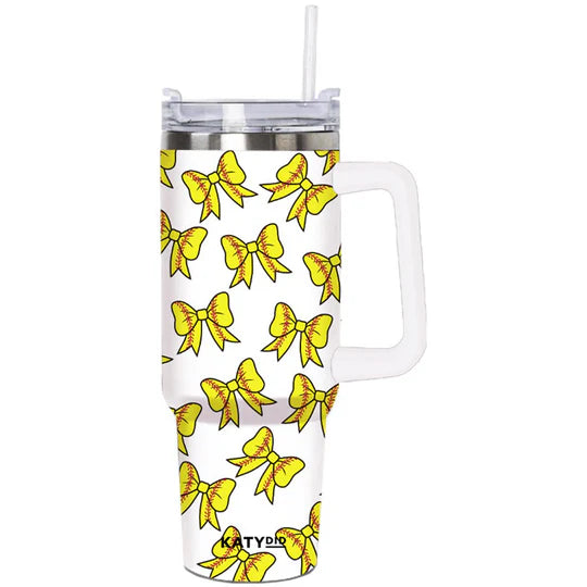 Tumbler Cup with Handle Prints