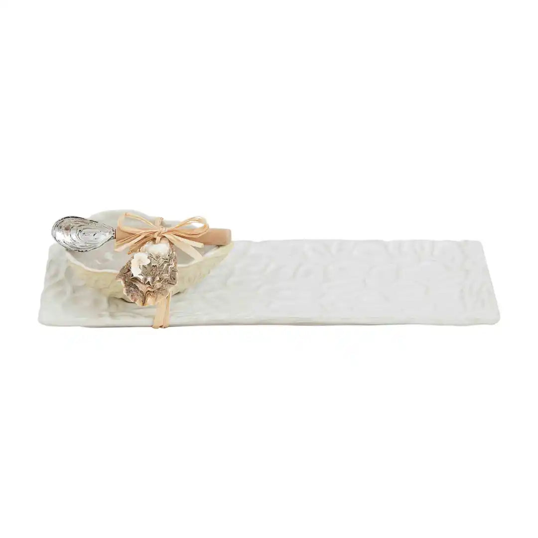 Oyster Tray And Dip Set