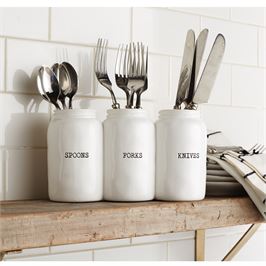 CERAMIC UTENSIL HOLDER