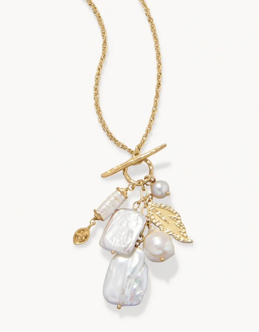 Charlie Necklace- 32 Inches-Pearl