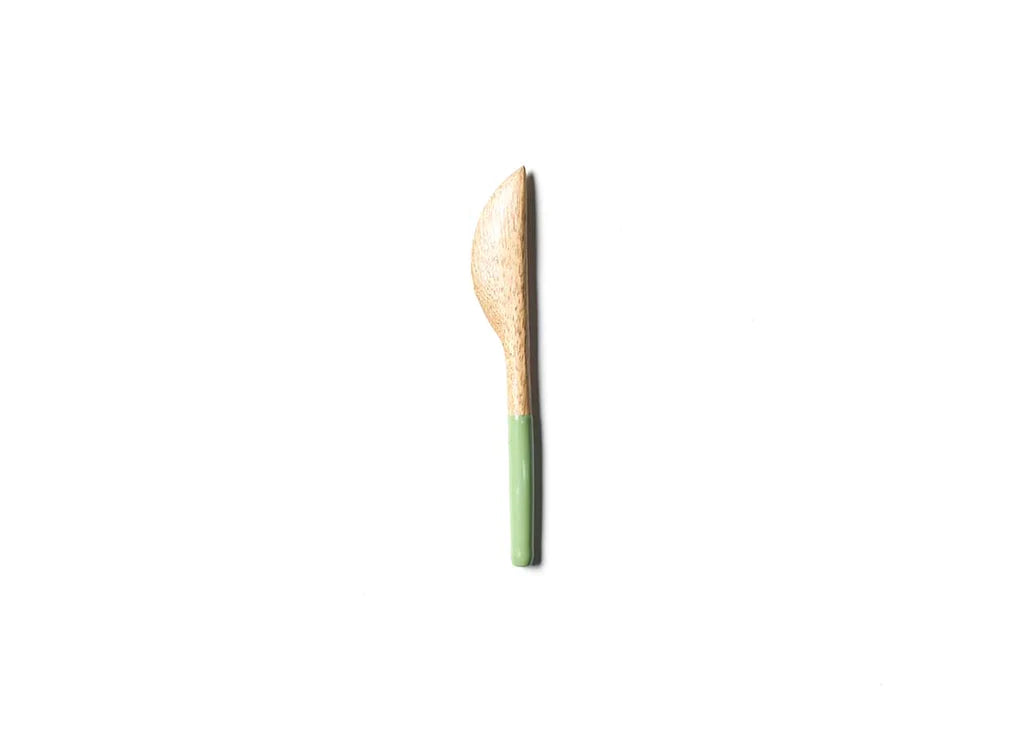 Fundamental Sage Wood Slim Appetizer Spreader
