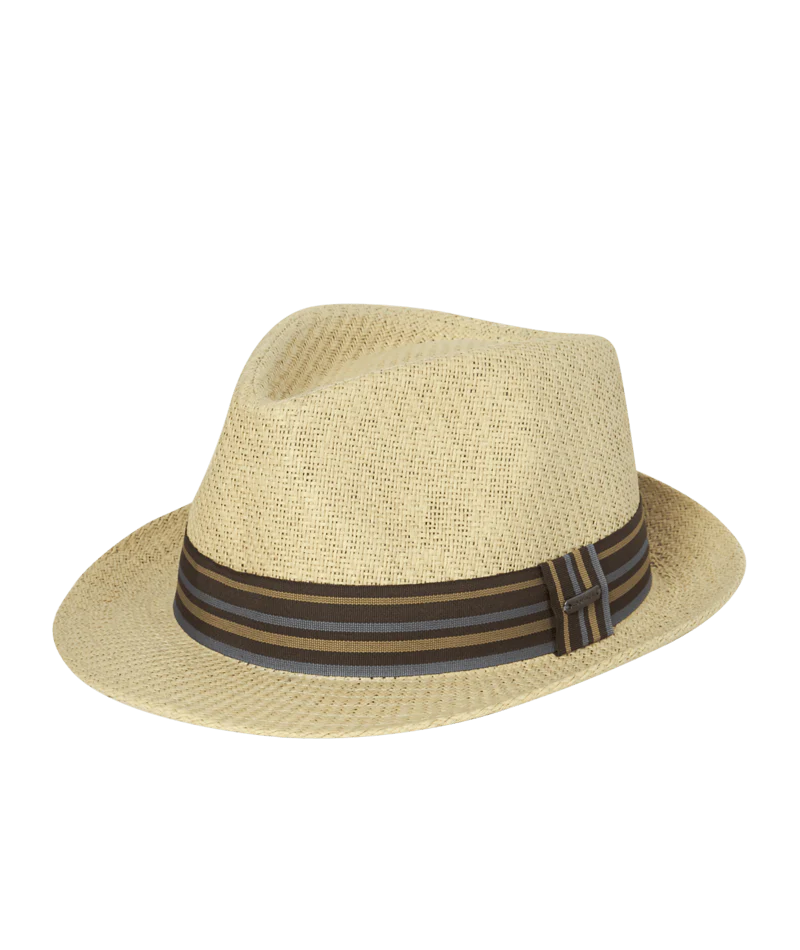 Mens' Fedora-Flynn-Natural-L/XL