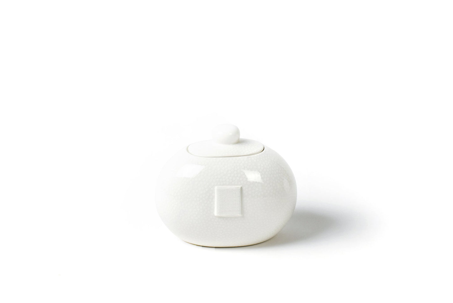 White Small Dot Cookie Jar