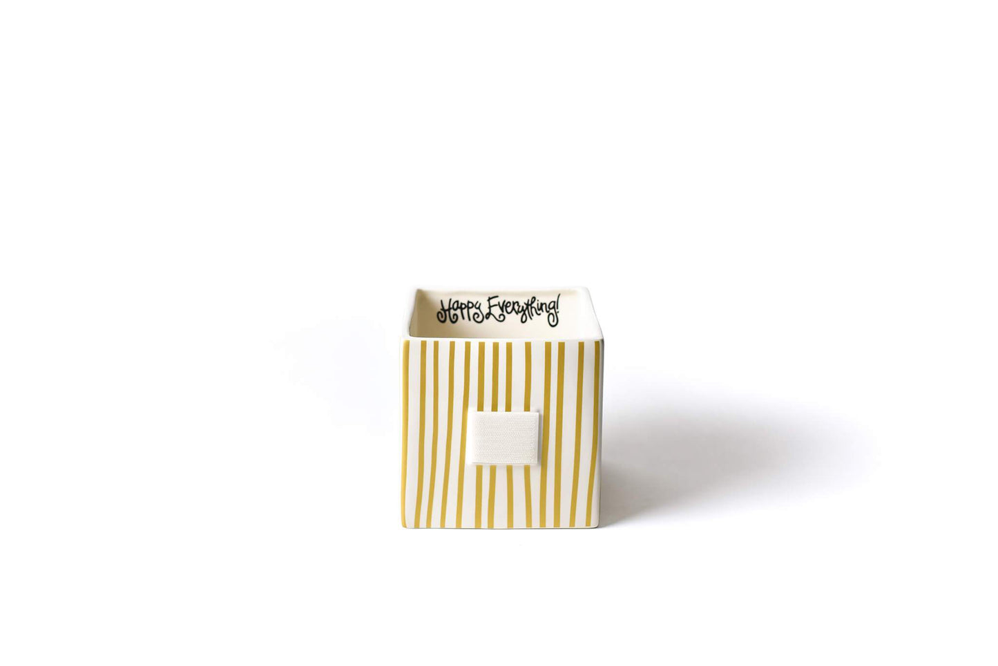 Gold Stripe Mini Nesting Cube Medium