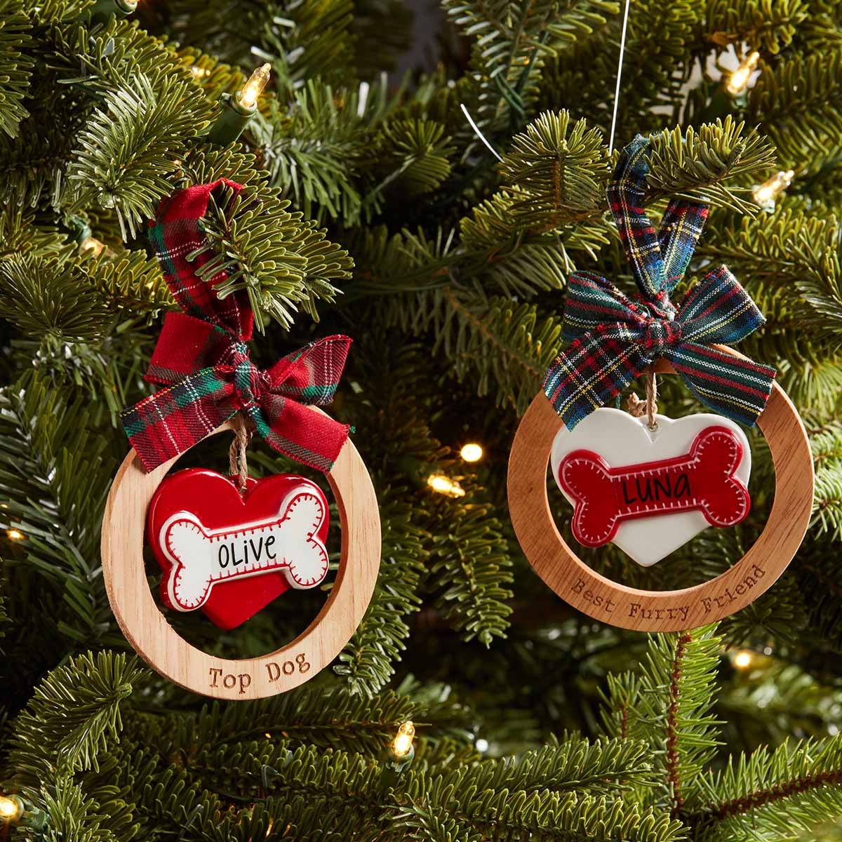 Personalized Dog Ornament