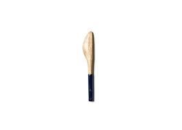 Fundamental Navy Wood Slim Appetizer Spreader