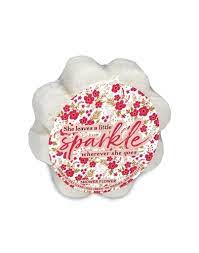 She Leaves a Little Sparkle Soap in a Sponge