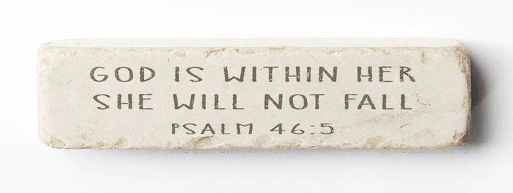Scripture Stone Quarter Block