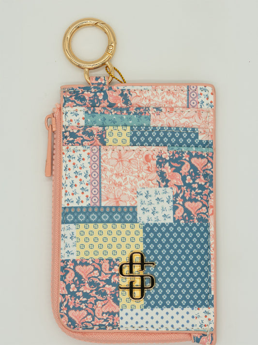 Quilt Pattern Coin/ID Holder