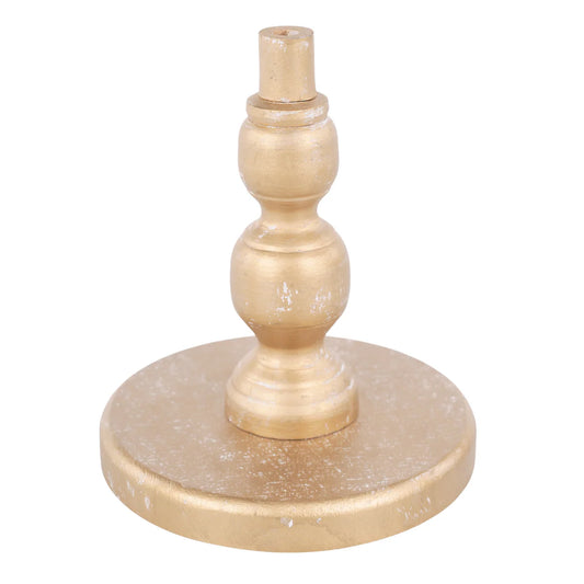 Gold Wood Base For Toppers
