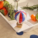 Red, White & Balloon - A452 Hot Air Ballon