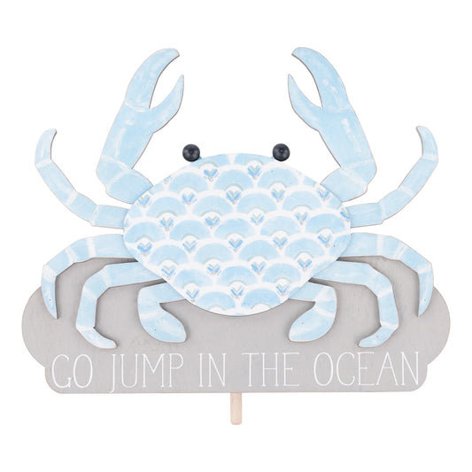 Jump In Ocean Crab Topper