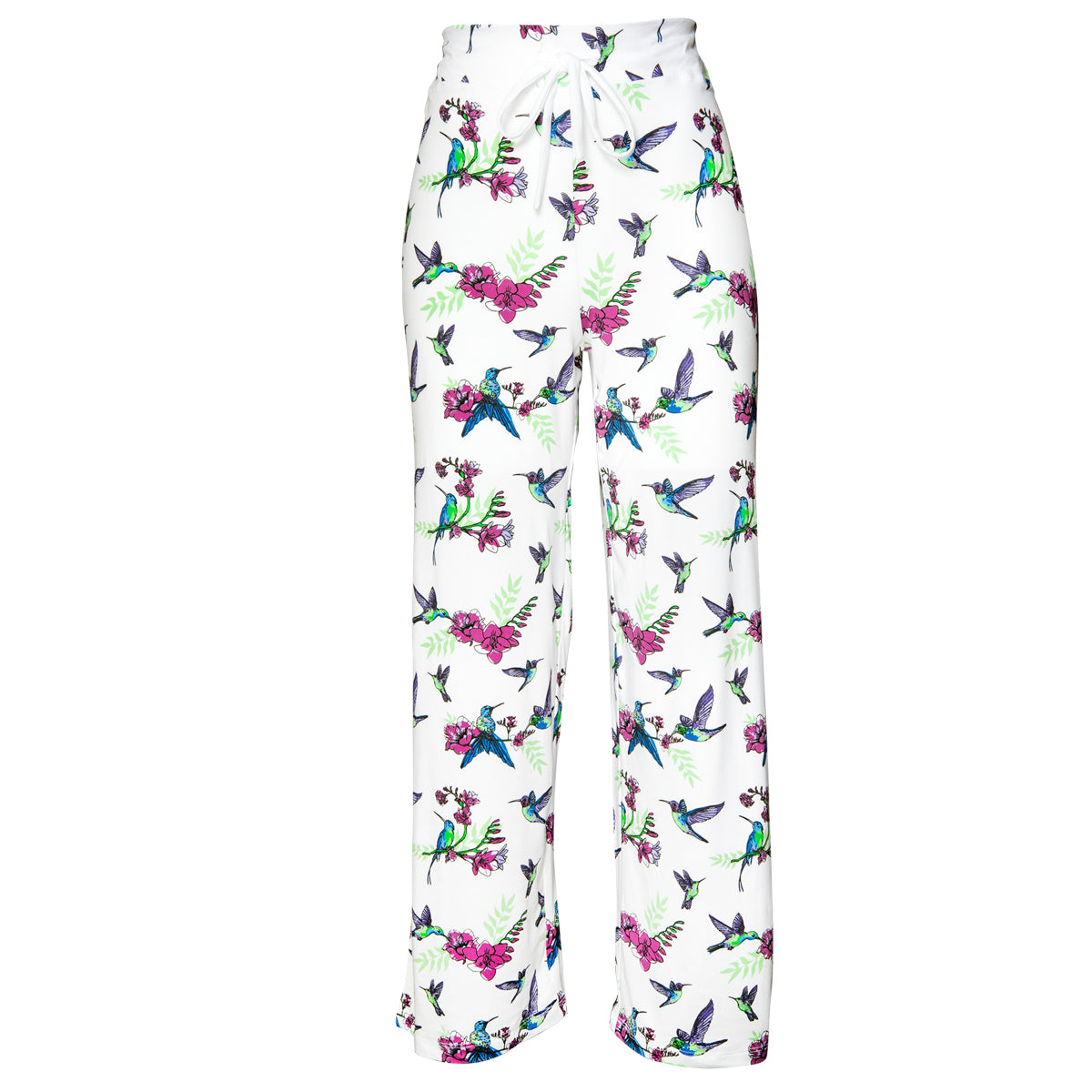 Pajama Bottoms-Hummingbird