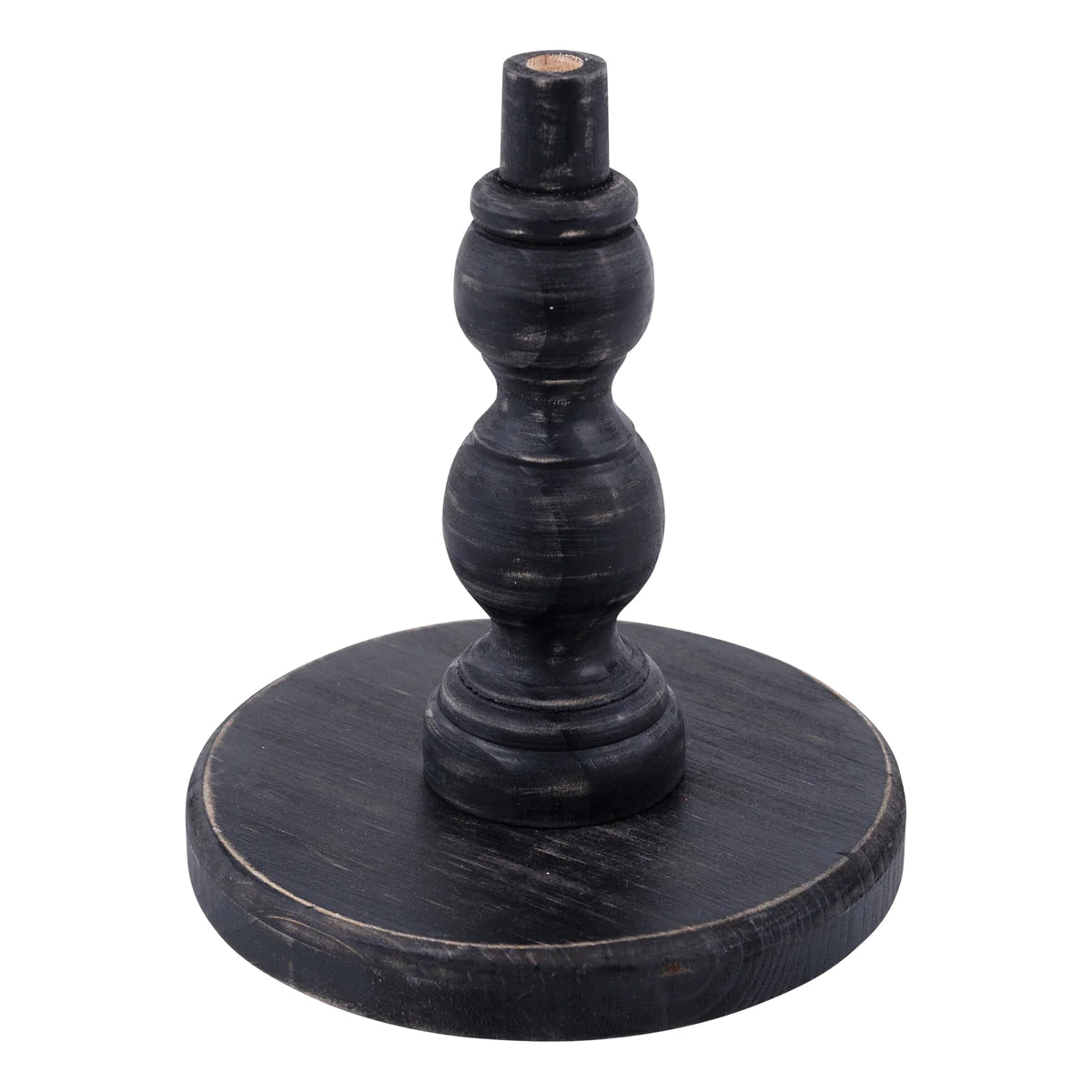 Black Wood Base For Toppers