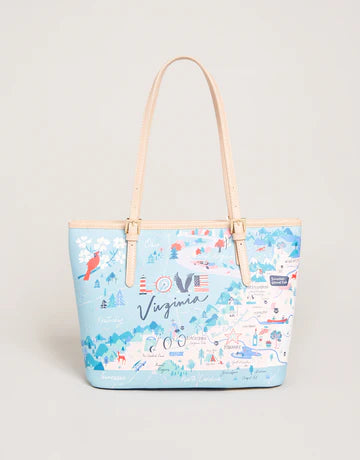 LOVE Virginia Small Tote-With Zipper