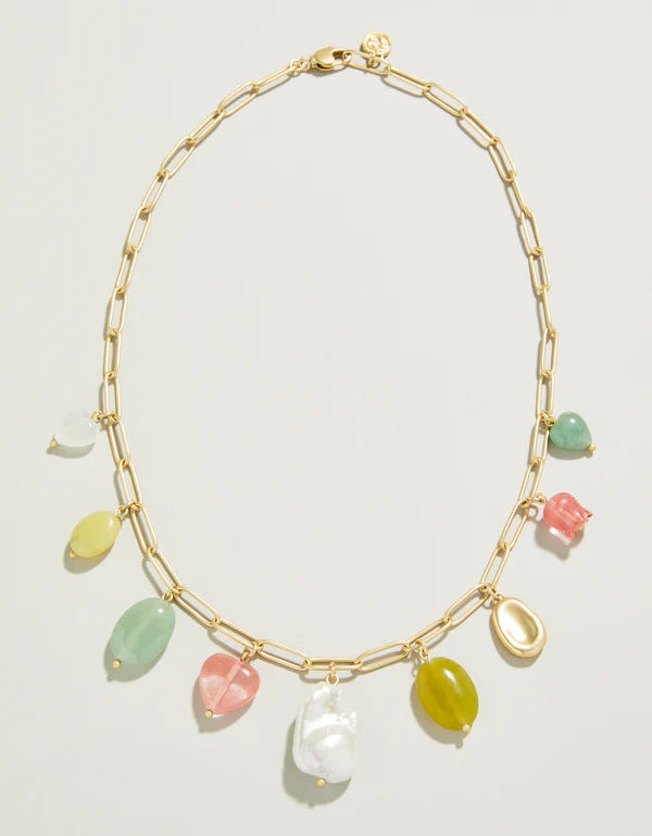 Calm Waters Necklace 17" Ruby/Sun (Copy)