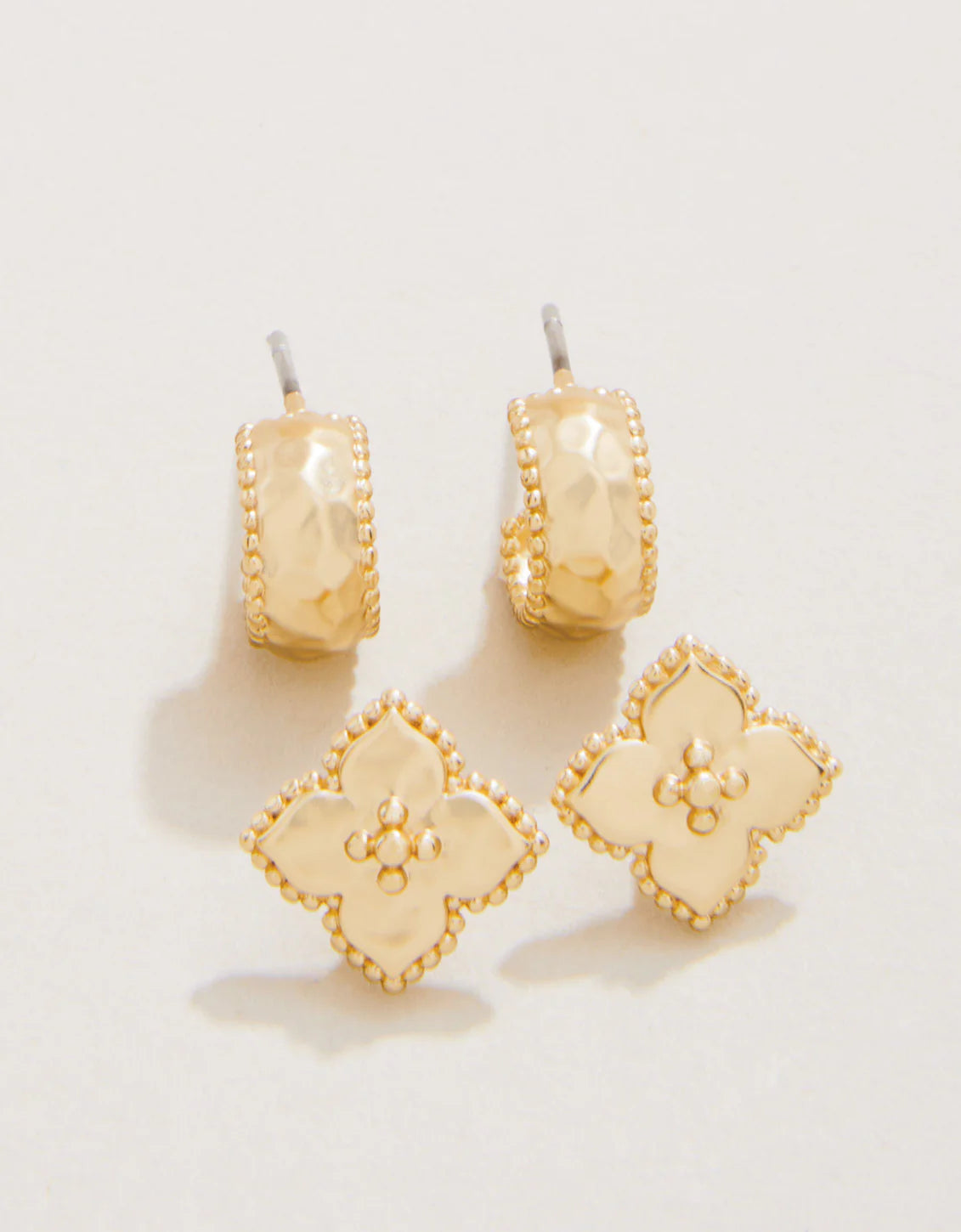 Richmond Hill Earring Set Gold (2 pairs)