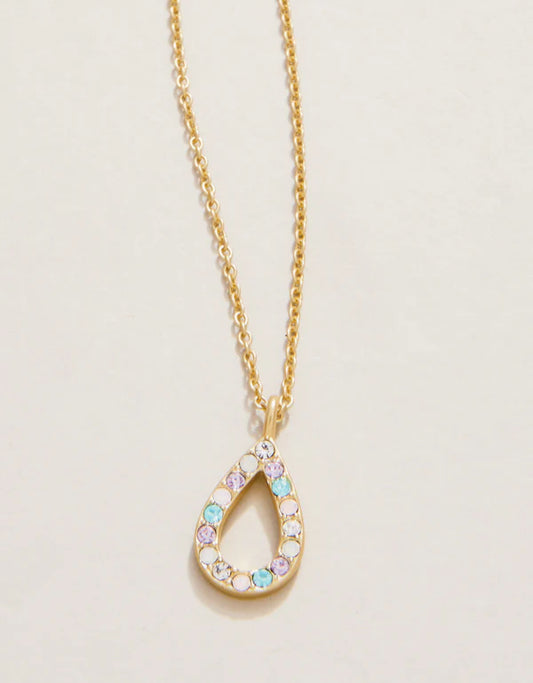 SLV Necklace 18" Make A Wish/Flame Gold