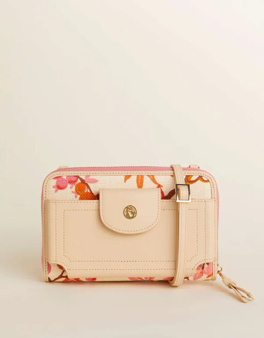 Multi Phone Crossbody  Richmond Hill Cream