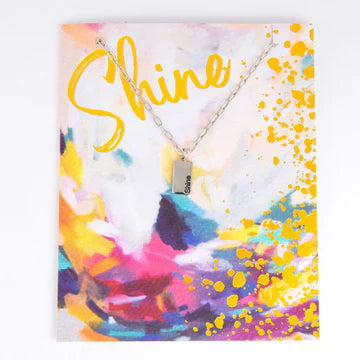 Amira Greeting Card & Necklace Set