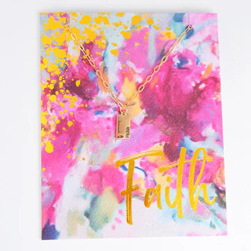 Amira Greeting Card & Necklace Set