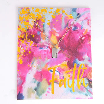Amira Greeting Card & Necklace Set