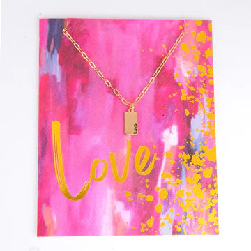 Amira Greeting Card & Necklace Set