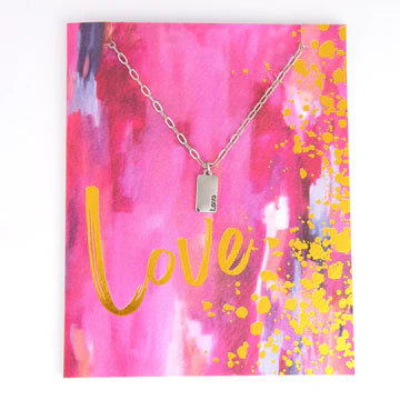 Amira Greeting Card & Necklace Set