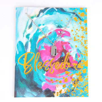 Amira Greeting Card & Necklace Set