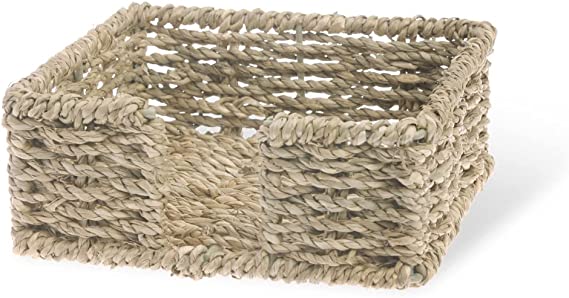 Seagrass Cocktail Napkin Caddy