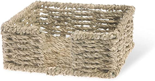Seagrass Cocktail Napkin Caddy