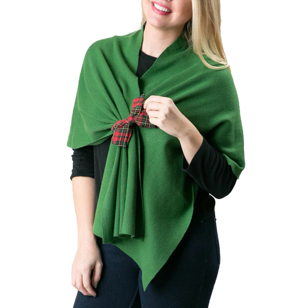 Kaden Accent Bow Keyhole Wrap