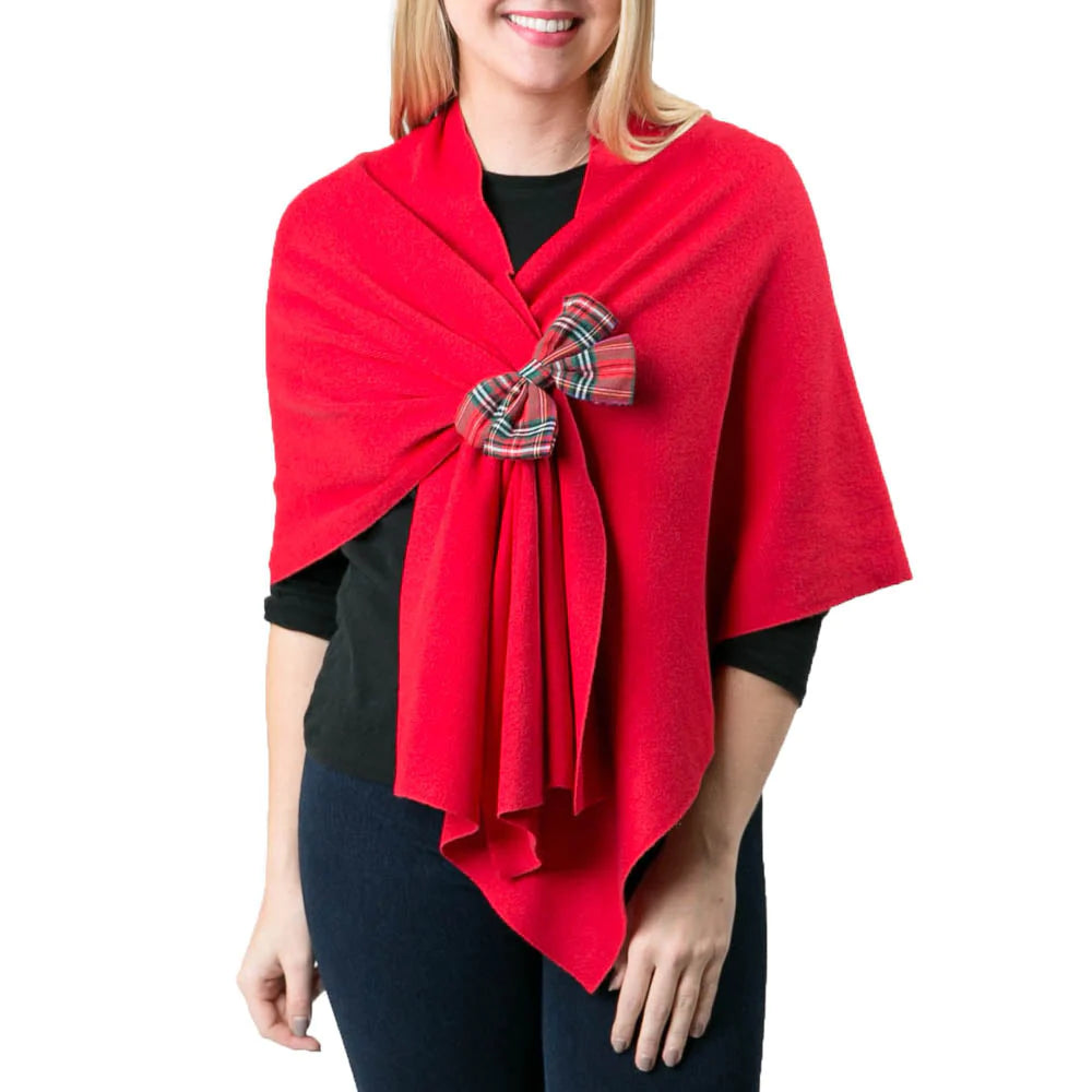 Kaden Accent Bow Keyhole Wrap