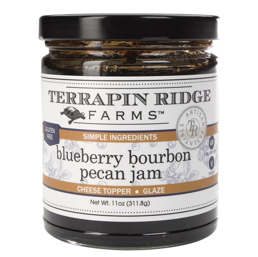 Blueberry Bourbon Pecan Jam
