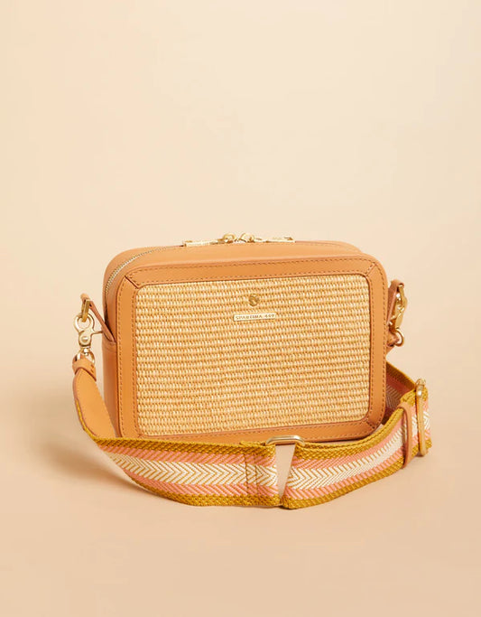 Straw Charlie Crossbody