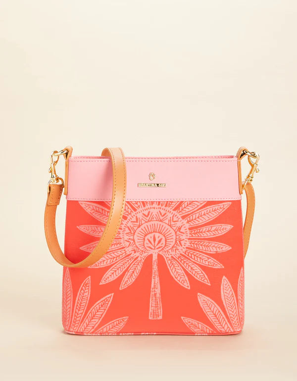 Hipster Crossbody Palmetto Frond